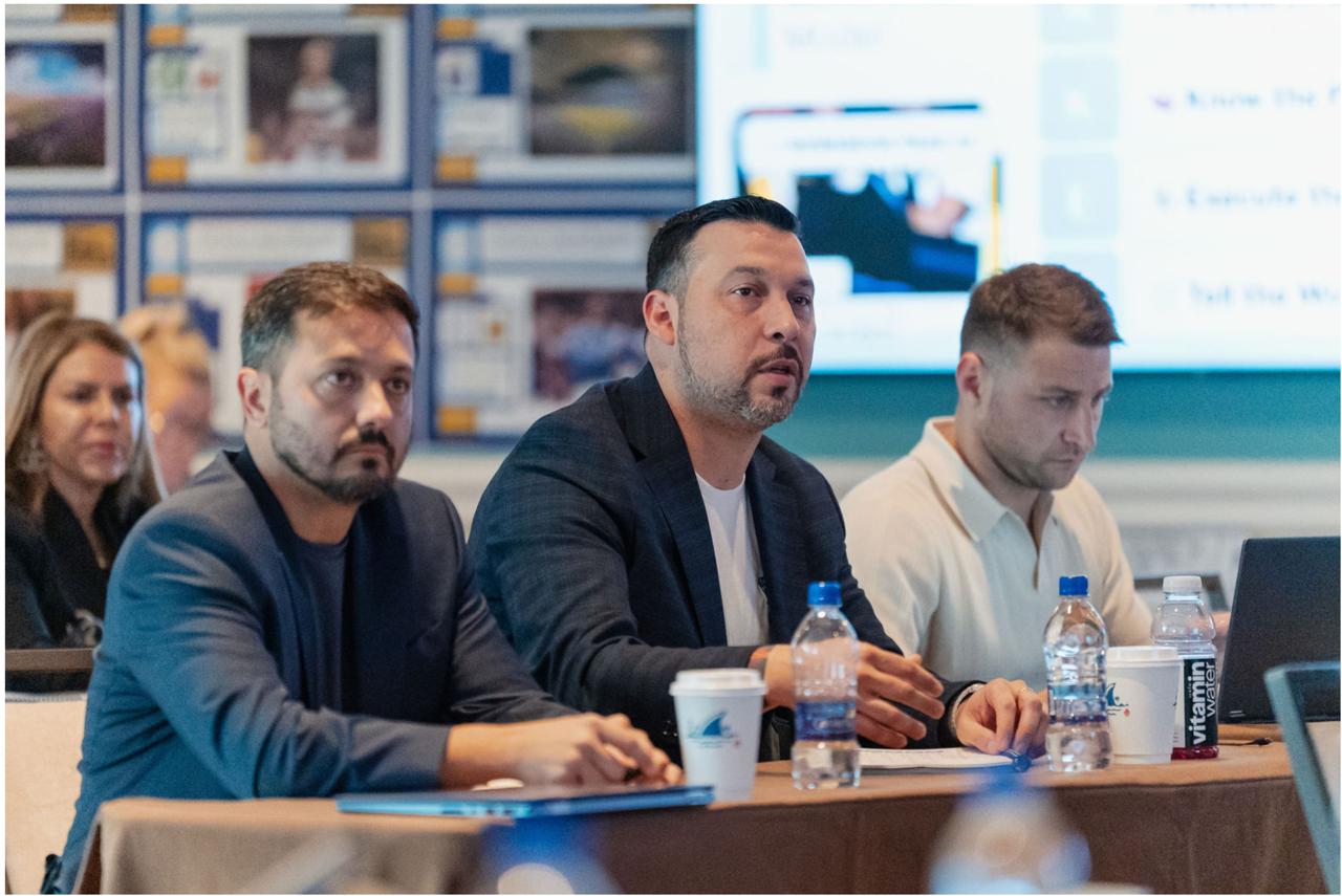 Ruben De Sousa taking part in professional training